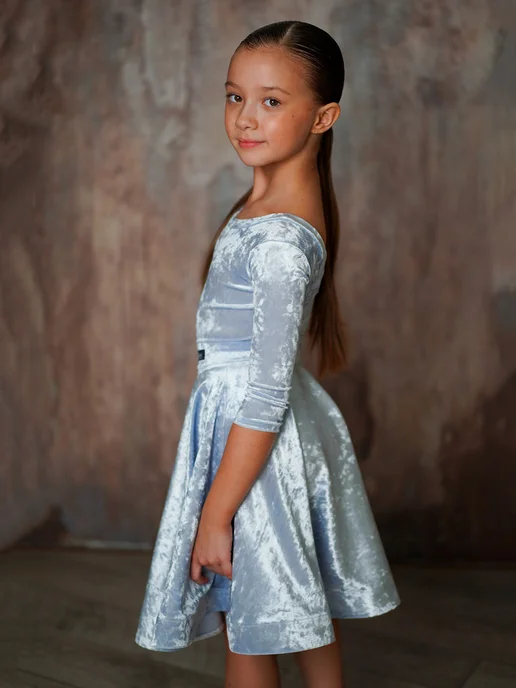 SARDANA DRESS Рейтинговое платье, бейсик тренировочное, голубой, фото 5