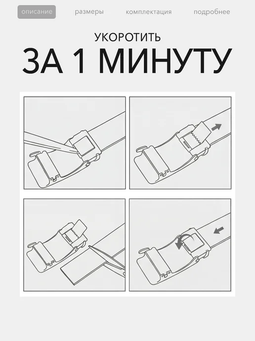 DelTaro Ремень мужской кожаный для джинс Calvin Klein в подарок, черный, фото 5