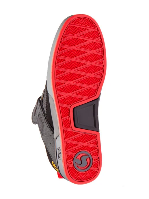 DVS Кеды низкие COMANCHE 2.0+ Black Yellow Fry Nubuk, черный, фото 4
