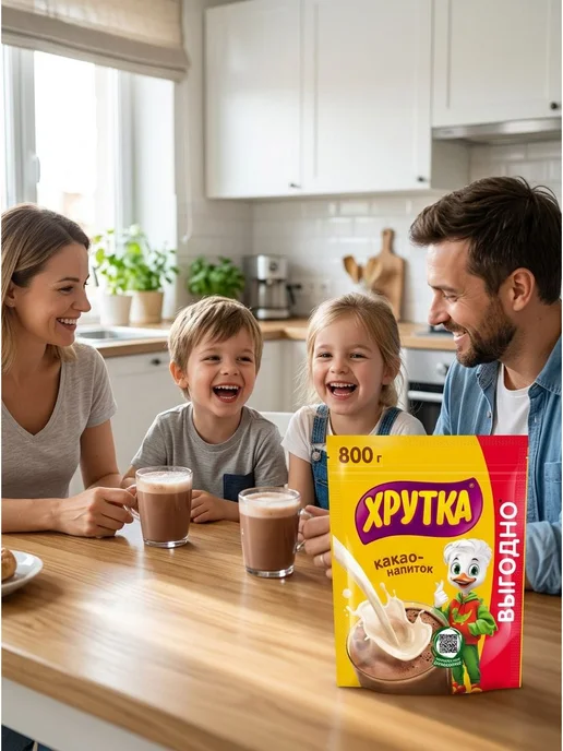 Хрутка Какао-напиток 800 г, 800 г, фото 3