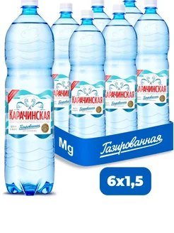 Карачинская минеральная вода 1.5л*6шт 322511351 купить за 949 ₽ в интернет-магазине Wildberries