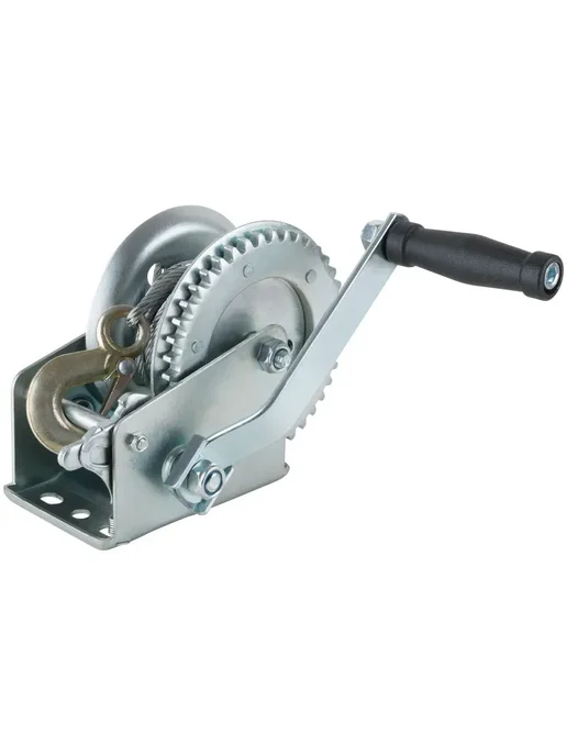 FIT FINCH INDUSTRIAL TOOLS FIT Лебедка шестеренчатая 700 кг 8 м х 4,5 мм, 700 кг, 8 м, фото 2