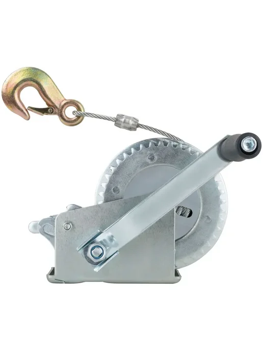 FIT FINCH INDUSTRIAL TOOLS FIT Лебедка шестеренчатая 700 кг 8 м х 4,5 мм, 700 кг, 8 м, фото 3