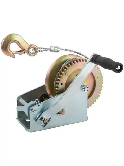 FIT FINCH INDUSTRIAL TOOLS FIT Лебедка шестеренчатая 700 кг 8 м х 4,5 мм, 9,5 м, фото 2