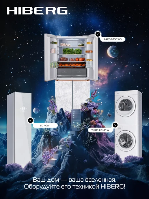 Микроволновая печь HIBERG i-VM 4088 YR, инверторная СВЧ без поворотного стола на 20 л и 800 Вт, сенсорная с таймером, автоматическое размораживание, бежевое стекло, 20 л, фото 8