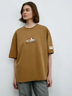 Футболка с принтом x Союзмультфильм SELA 323066886 купить за 2 999 ₽ в интернет-магазине Wildberries