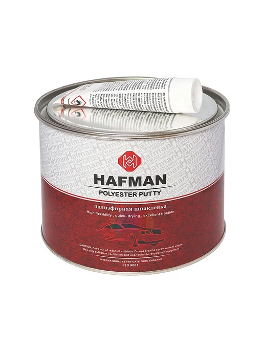 Hafman Шпатлевка хафман универсальная автомобильная 1 кг, 3,8 кг, фото 2