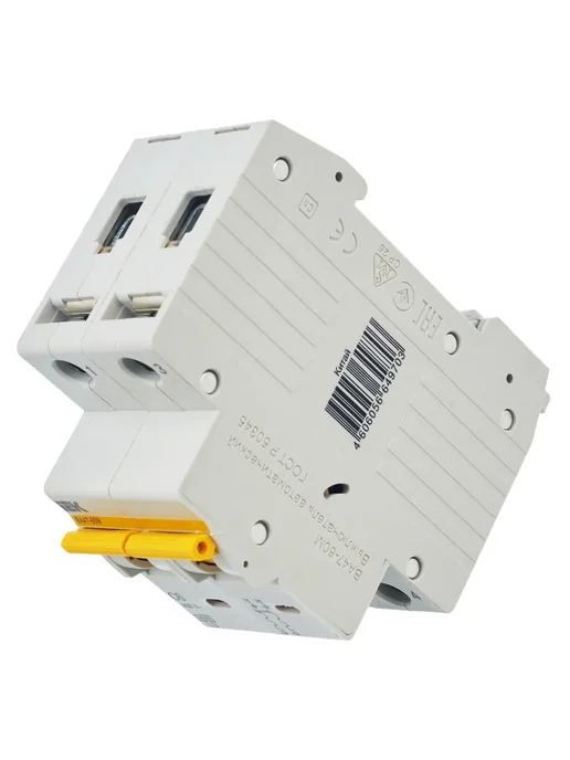 Iek Автоматический выключатель 2P C 10А 6кА, KARAT, 6А, белый, фото 4