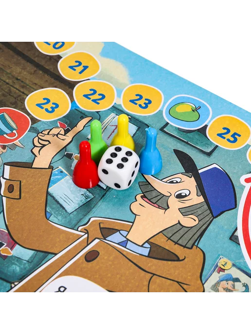 Умные игры Настольная игра для всей семьи 5 лет Простоквашино, вариант, фото 7