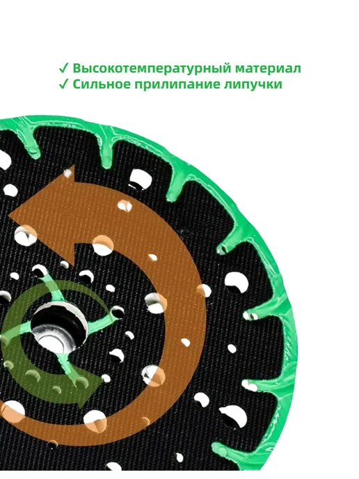 Тарелка опорная festool 150мм+шлифовальный диск10штP600P1500, вариант, фото 5