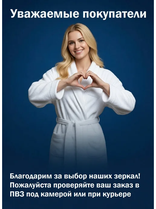 Зеркало и стекло Зеркало квадратное 40х40 см без крепежа, 30x30 см, фото 5