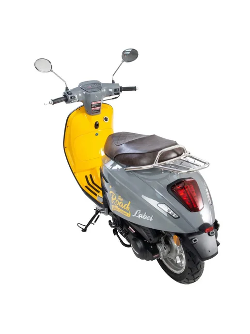 Скутер VR 150 (WY150) 150 куб.см. 10 л.с, серый, фото 8