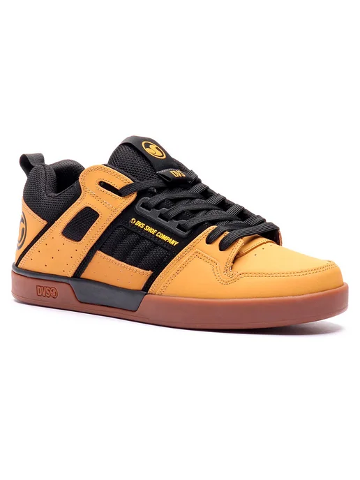 DVS Кеды низкие COMANCHE 2.0+ Chamois Black Gum Nubuck, черный, фото 3