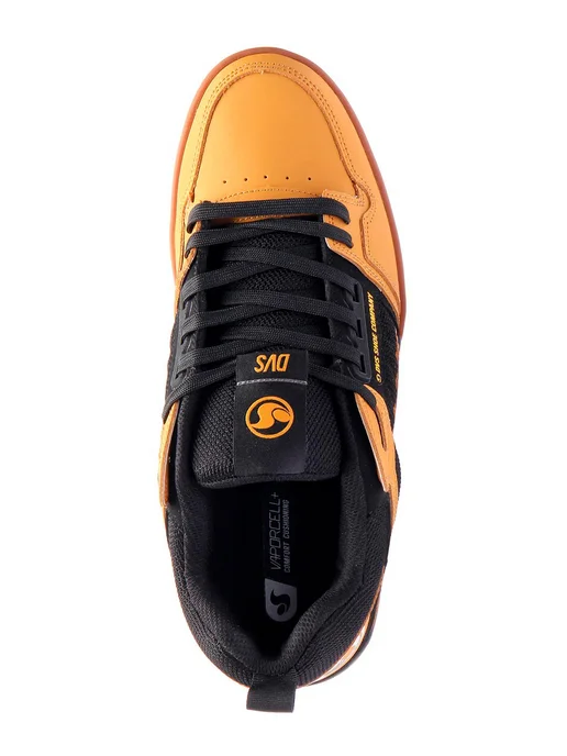 DVS Кеды низкие COMANCHE 2.0+ Chamois Black Gum Nubuck, черный, фото 5