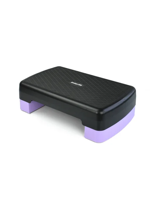 Interfit Степ платформа детская для фитнеса 2 уровня 8, 13 см, черный, фото 4