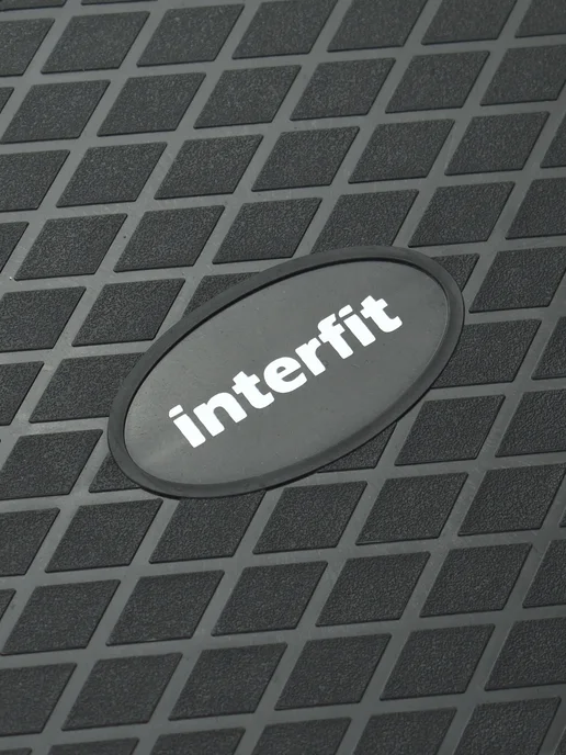 Interfit Степ платформа детская для фитнеса 2 уровня 8, 13 см, черный, фото 8
