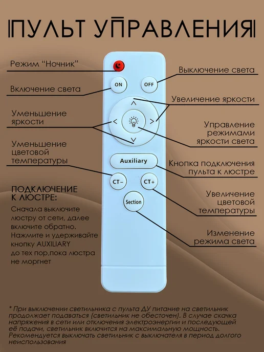 Lanbos Люстра потолочная светодиодная с пультом на кухню LED, черный, фото 5