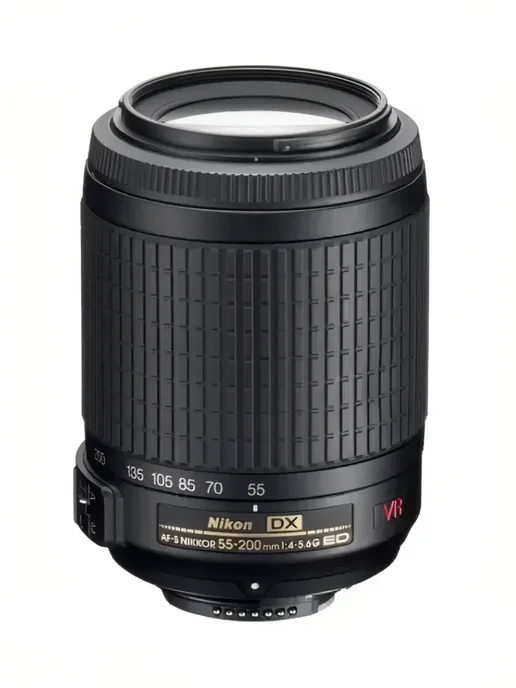nikon Объектив 55-200mm f 4-5.6 G IF-ED VR DX, 45,6 г