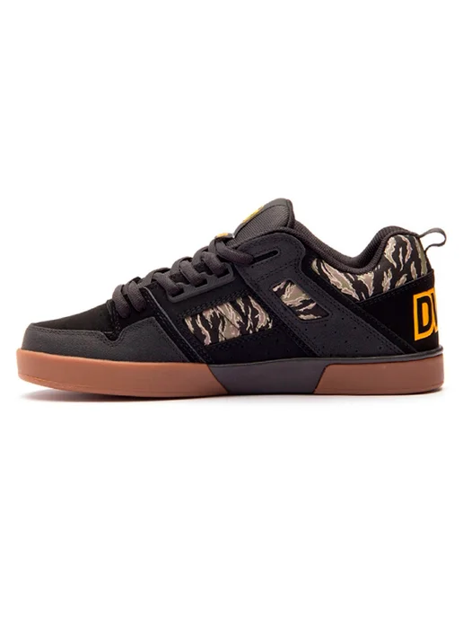 DVS Кеды низкие COMANCHE 2.0+ Black Jungle Camo Nubuck, черный, фото 2