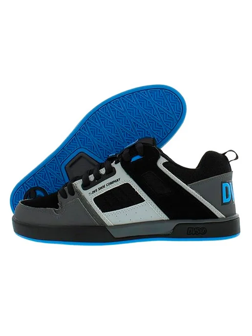 DVS Кеды низкие COMANCHE 2.0+ Charcoal Black Blue, синий, фото 7