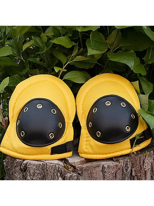 FIT FINCH INDUSTRIAL TOOLS FIT Наколенники защитные строительные садовые, черный, фото 3