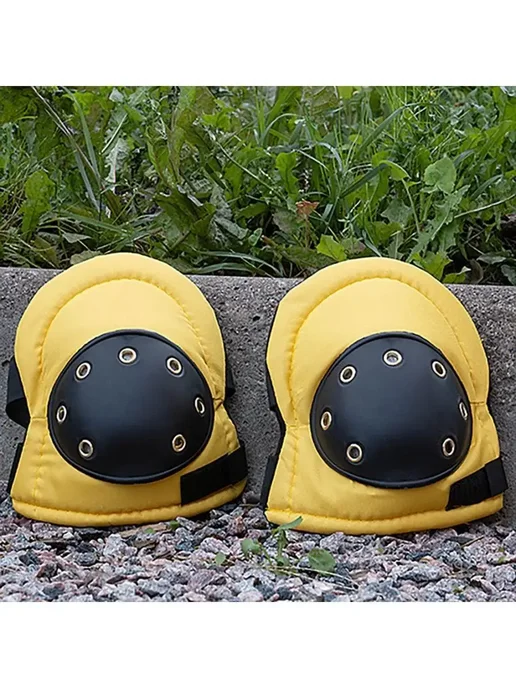 FIT FINCH INDUSTRIAL TOOLS FIT Наколенники защитные строительные садовые, черный, фото 4