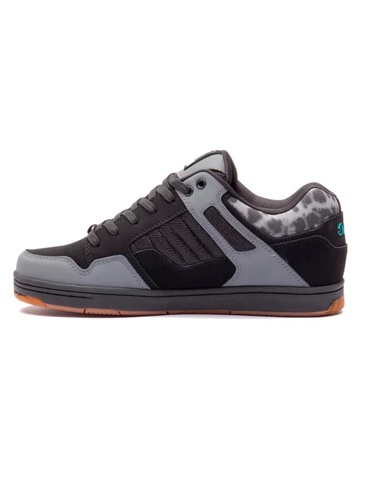 DVS Кеды низкие Enduro 125 CHARCOAL Black Turquoise Nubuck, черный, фото 2