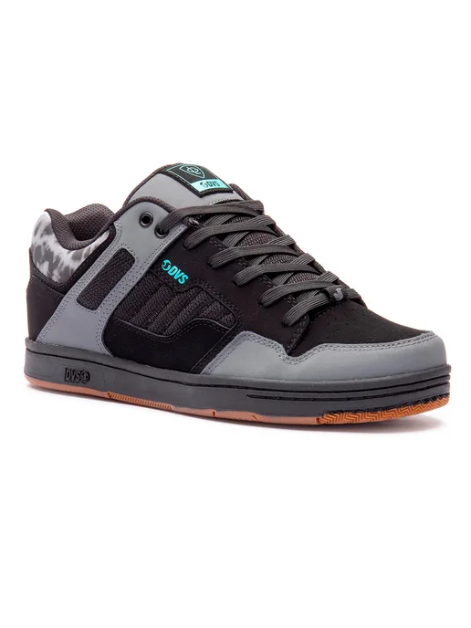 DVS Кеды низкие Enduro 125 CHARCOAL Black Turquoise Nubuck, черный, фото 3