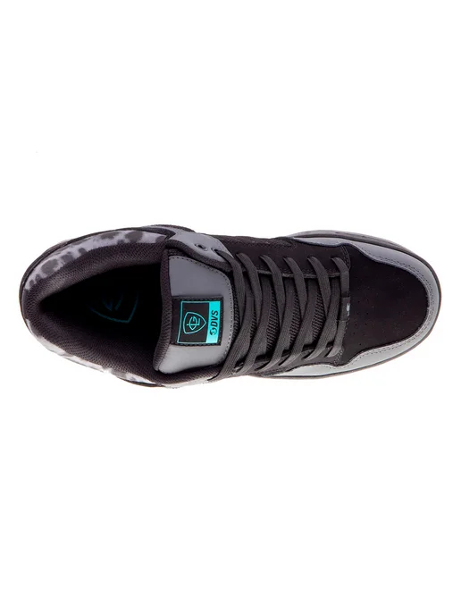 DVS Кеды низкие Enduro 125 CHARCOAL Black Turquoise Nubuck, черный, фото 4