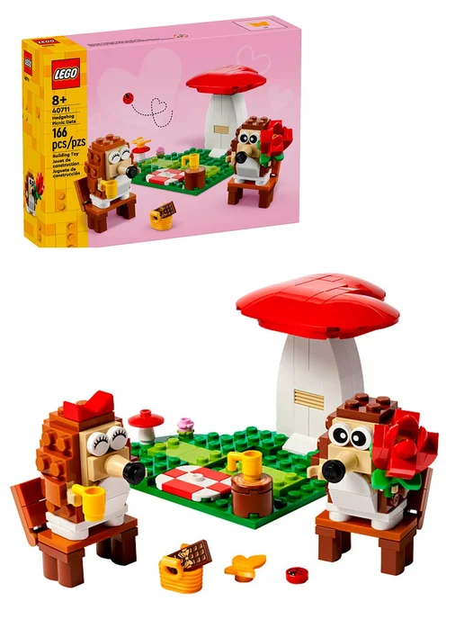 LEGO Конструктор LEL Seasons Свидание ёжиков на пикнике 166 дет, вариант