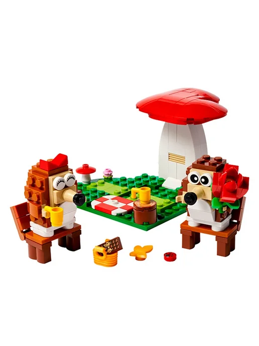 LEGO Конструктор LEL Seasons Свидание ёжиков на пикнике 166 дет, вариант, фото 3