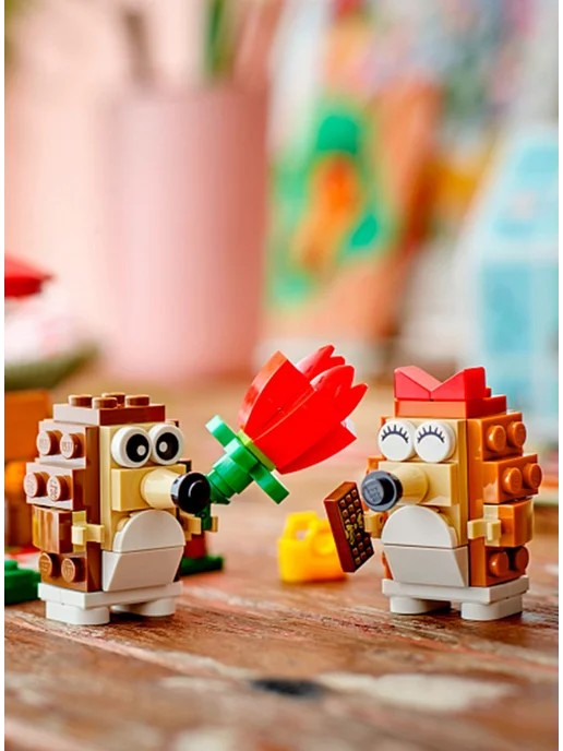 LEGO Конструктор LEL Seasons Свидание ёжиков на пикнике 166 дет, вариант, фото 6