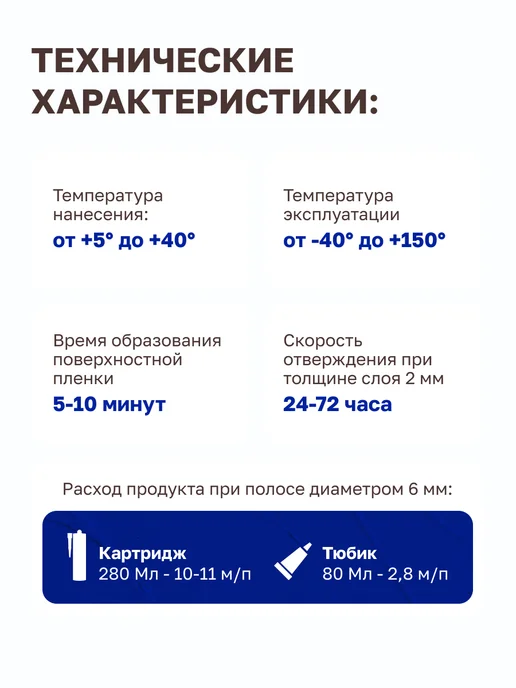 MasterTeks Герметик силиконовый акваСТОПплесень для ванной и кухни 80мл, 80 мл, фото 6