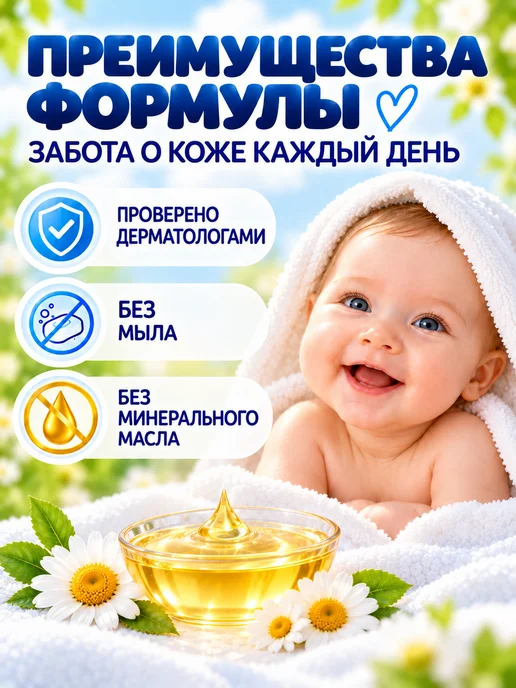 Bubchen Средство для купания новорожденных, 400мл, 400 мл, фото 7
