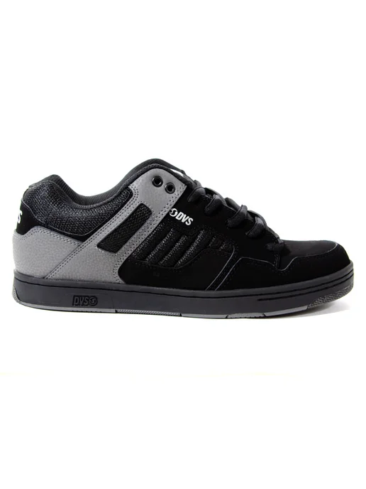 DVS Кеды низкие Enduro 125 Black Charcoal Lime Nubuck, черный