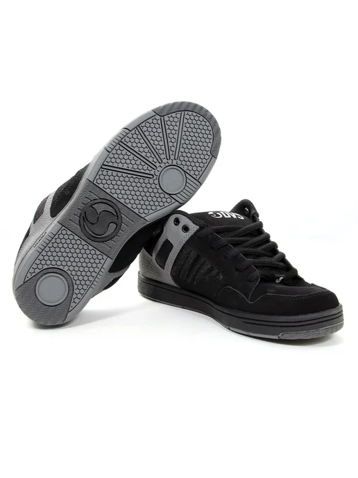 DVS Кеды низкие Enduro 125 Black Charcoal Lime Nubuck, черный, фото 5
