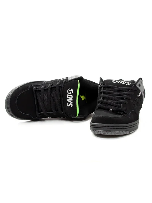 DVS Кеды низкие Enduro 125 Black Charcoal Lime Nubuck, черный, фото 7