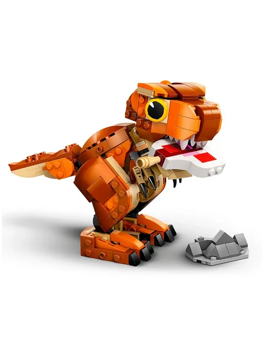 LEGO Конструктор Jurassic World Маленький тираннозавр Рекс 317 д, вариант, фото 7