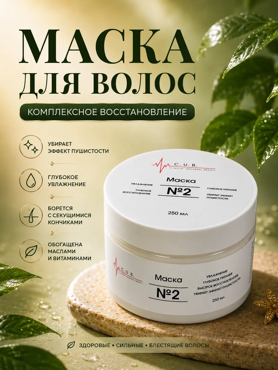 Маска для ослабленных волос