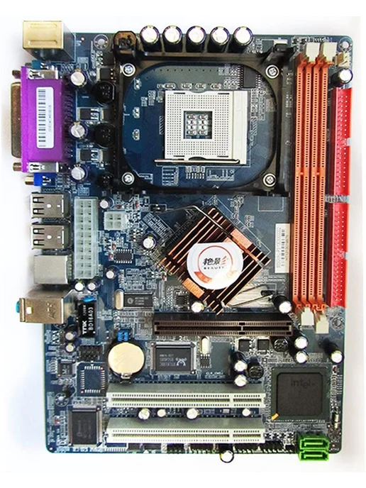 Материнская плата ITZR 865GVKL, mATX, S478, вариант