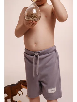 Шорты детские серые Человечки 323342068 купить за 539 ₽ в интернет‑магазине Wildberries