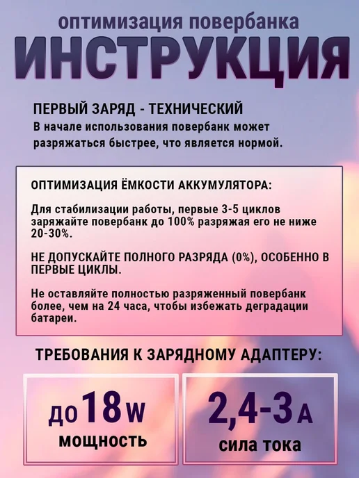 Повербанк 22000 mah мощный с быстрой зарядкой со шнурами, 22000 мАч, фото 6