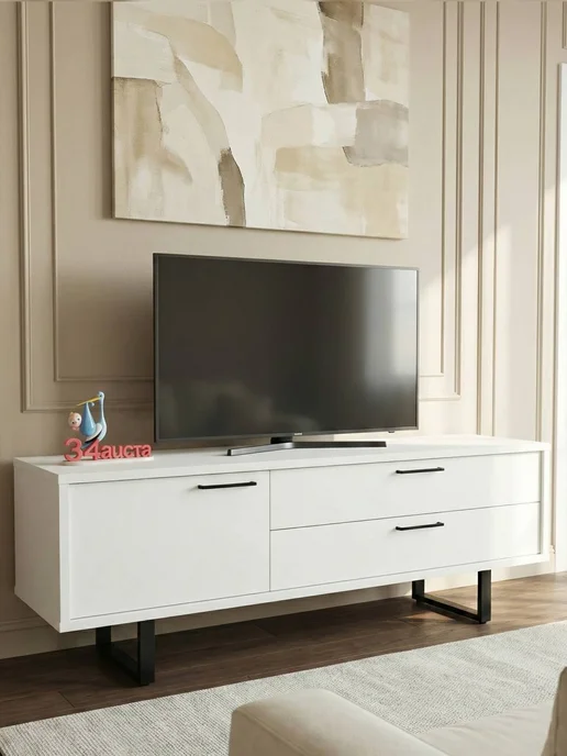 34 аиста Тумба под телевизор Темпл 160х45х56 см, 160x45x56 см, фото 3