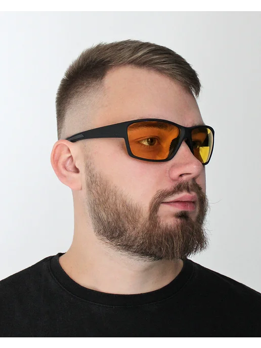 Babilon shop Поляризационные очки для водителей и рыбалки антиблик, желтый, фото 6