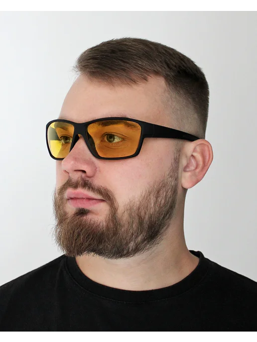 Babilon shop Поляризационные очки для водителей и рыбалки антиблик, желтый, фото 7