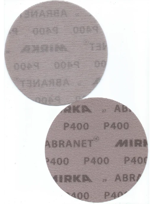 mirka Шлифовальные круги на липучке Abranet 150 мм, Р400, 20 шт, 20 шт, фото 2