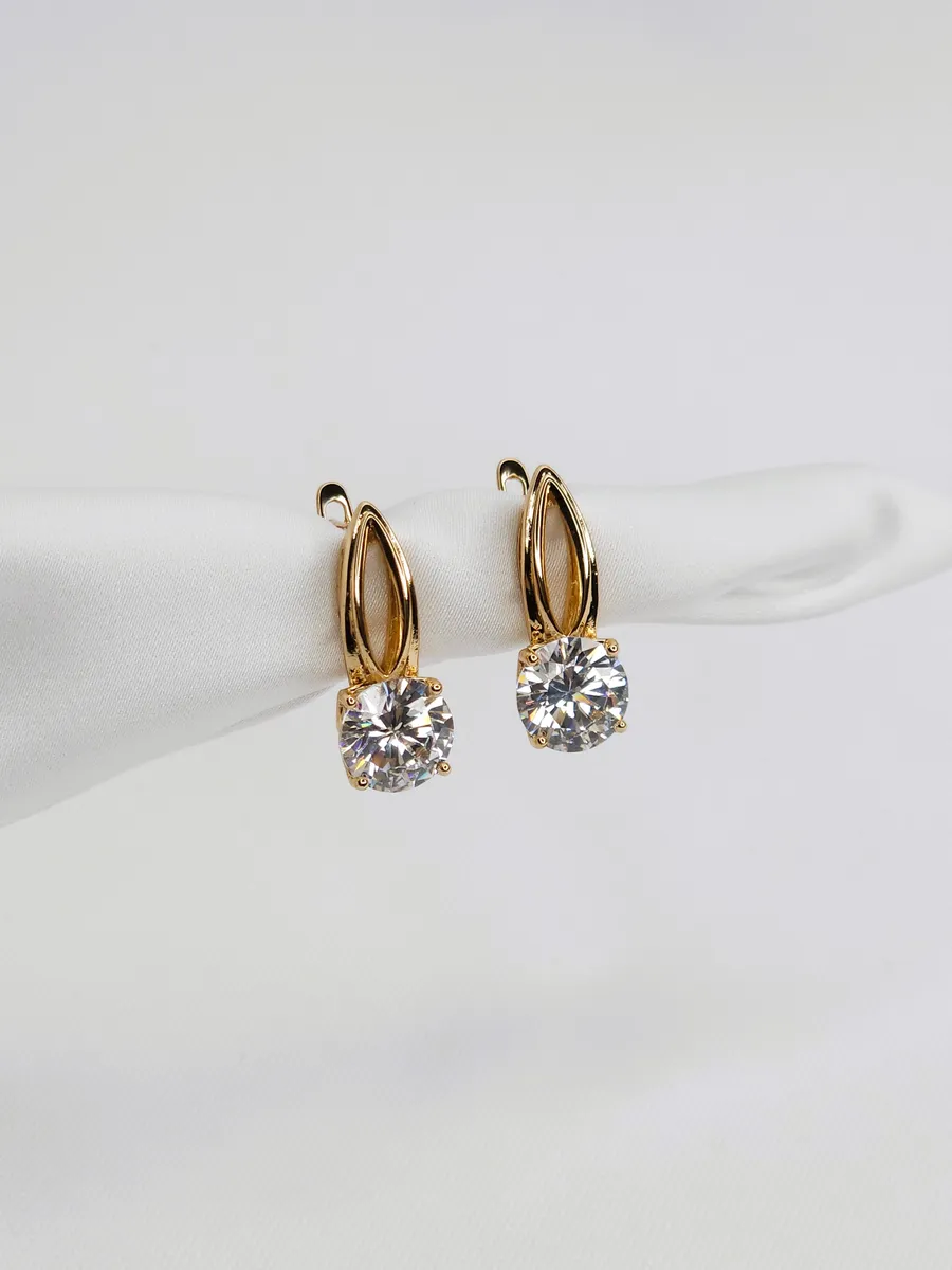 Серьги классические, 2,2 см.