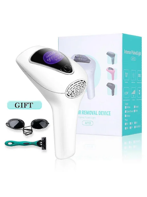 Эпилятор лазерный IPL безболезненный РUK Plug ЦWhite Model, вариант, фото 2
