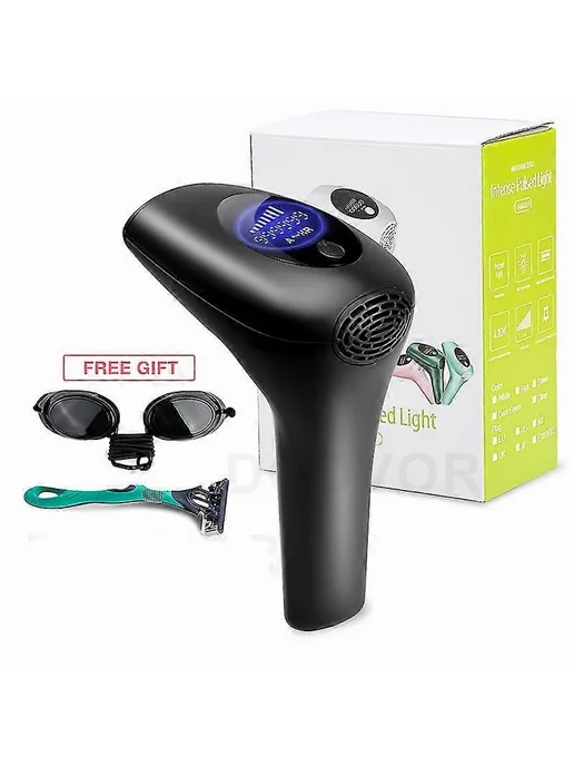 Эпилятор лазерный IPL безболезненный Р EU Plug Ц, черный, фото 2
