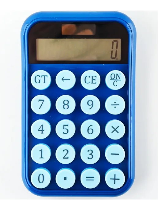 NIXO Калькулятор 10-разрядов RH-1630BL, синий цвет, синий